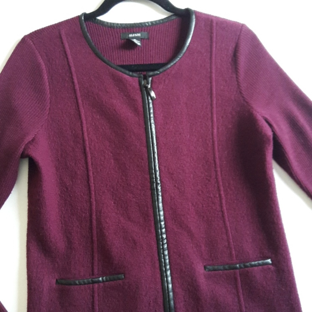 Alfani Wool jacket women's medium